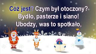 Bóg się rodzi  z linią melodyczną  karaoke [upl. by Annairba386]