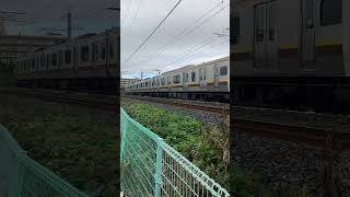 宇都宮線e131系。JR岡本駅付近にて。 [upl. by Neillij910]