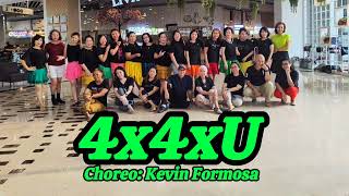 4x4xU  line dance  Kevin Formosa [upl. by Erich]