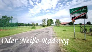 43 Cyklostezka Odra NisaOderNeißeRadweg CZ LiberecPL Swinoujscie Stepnica  Czarnocin 12 km [upl. by Eedeed]