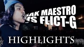 Weekly Highlights  Sak Maestro vs FlictG [upl. by Elbertina]