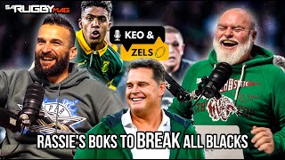 Keo amp Zels Rassies Boks to break All Blacks [upl. by Talyah]