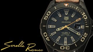 TAG Heuer Aquaracer Calibre 5 300M Black Titanium [upl. by Romine]