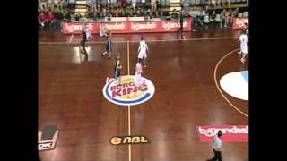 2010 NBL Breakers v 36ers  Kirk Penney 49 pts in 35 mins Pt1 [upl. by Lraep]