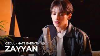 GSOUL  Hate Everything  Cover by Zayyan XODIAC  Diary KPOP Pemuda Indonesia [upl. by Ahtreb]