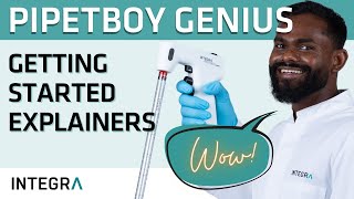 Getting started How the PIPETBOY GENIUS pipet controller works [upl. by Notlaw41]