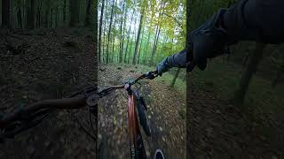 Rumia MTB Spicak mtbtrails mtb autumncolors mountainbike [upl. by Repsac]