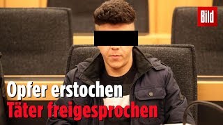 Flüchtlingshelfer erstochen Können sechs Messerstiche Notwehr sein [upl. by Hachman]