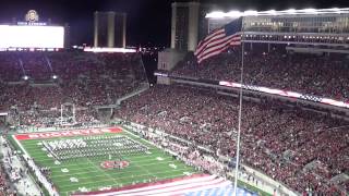 National Anthem at the Ohio State versus Illinois Football game [upl. by Alfonzo]