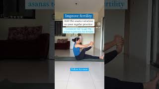 Yoga for fertility Fertility yoga yogaforfertility fertilityyoga fertility [upl. by Leong58]