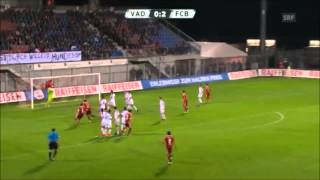 FC Vaduz vs FC Basel 13  29042015  Highlights [upl. by Yerbua]