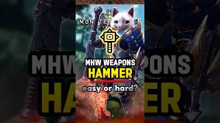 5 Hammer Difficulty Rating in Monster Hunter World MHW MonsterHunter Gaming [upl. by Ahsilaf]