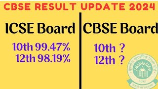 ICSE Vs Cbse Result 2024 [upl. by Jarlathus]