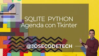 14 ejercicio practico agenda sqlite con tkinter [upl. by Notlrac]