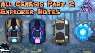 Ark Genesis Part 2 All Explorer Note Locations [upl. by Slein]