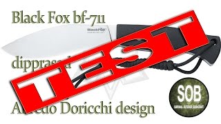 black fox bf711 dipprasad 440c Prove duso by SOB e Marco de Carli [upl. by Irolav]