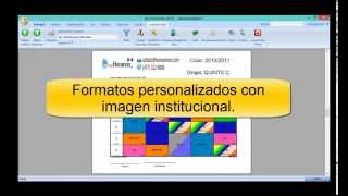 Horarios escolares con formatos personalizados [upl. by Eceela870]