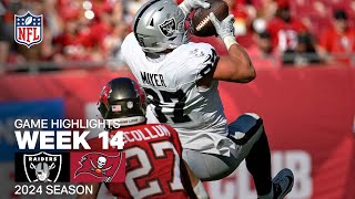 Las Vegas Raiders vs Tampa Bay Buccaneers Game Highlights  NFL 2024 Season Week 14 [upl. by Paske500]