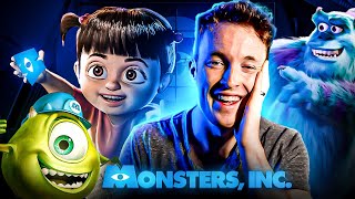 MONSTERS INC Is A HILARIOUS Movie Movie Reaction And Commentary [upl. by Adner390]