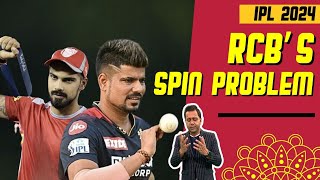 RCBs weak link  spin IPL2024  Cricket Chaupaal [upl. by Waldemar]