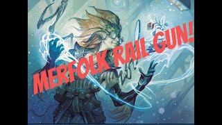 Merfolk Rail GunInfinite Merfolk ComboMKMSTANDARDMTG Arena [upl. by Niras]