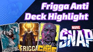 Frigga AntiVenom is double the fun  Marvel SNAP Deck Highlight [upl. by Amr]