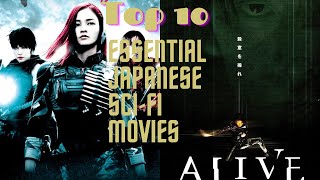 Top 10 Essential Japanese Scifi Movies [upl. by Ardeha]