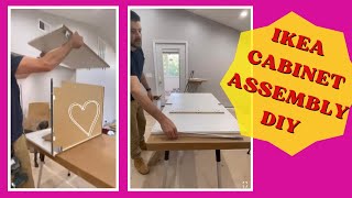 How to assemble an Ikea base cabinet Put together Ikea base cabinet yourself [upl. by Hastings833]