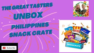 Philippines Snack Crate Unboxing [upl. by Maggie173]