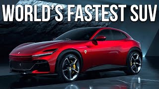 Ferraris FIRST SUV DEFIES Lamborghini and Aston Martin [upl. by Worl778]