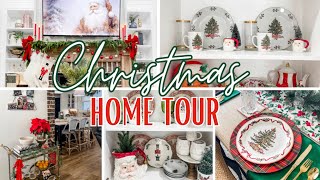 CHRISTMAS HOME TOUR FULL CHRISTMAS HOME TOUR  Traditional Christmas Decor🎅🏻🎄 [upl. by Nomit]