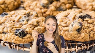 A Chewy Oatmeal Raisin Cookie Youre Going to Love [upl. by Drawoh588]