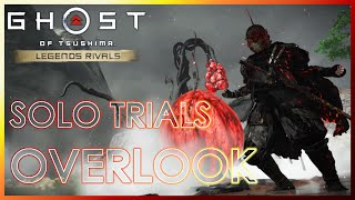 Solo Trials Chapter 1 Overlook 431 Ghost of Tsushima Legends Directors Cut Rivals [upl. by Corry409]