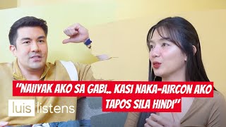 LUIS LISTENS TO JENNICA GARCIA Nakakaiyak na nakaaircon po ako tapos sila hindi  Luis Manzano [upl. by Halihs759]