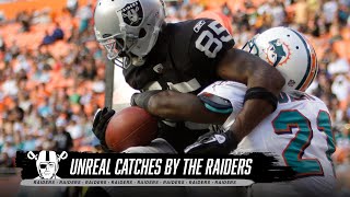 Raiders Catches That Get Increasingly More Difficult  Highlights  NFL [upl. by Winther]