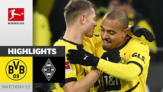 Incredible Comeback by Dortmund to Beat Borussia Mönchengladbach [upl. by Mazonson]