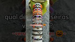 Versão halloween 🎃🧡 beads nflopa bracelet [upl. by Det]