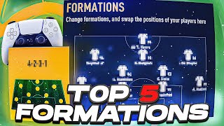 The BEST Formations in FIFA 23 to get EASY WINS😍 META Tactics Included [upl. by Ahsyia]