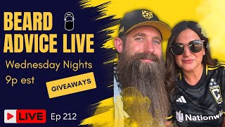 Beard Advice LIVE Tabletop Beard GIVEAWAYS ep212 [upl. by September625]