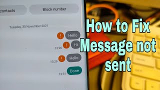 How to Fix Problem Massage not send All Samsung phones [upl. by Latsyk698]