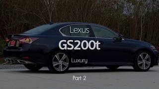 รีวิว Lexus GS200t Luxury  Clip2 by Headlightmag [upl. by Akemehs]