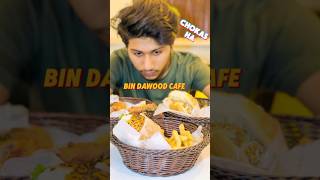 Bin dawood cafe streetfood fastfood blogger foodie food chokas [upl. by Egiaf341]