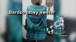 Sweter na drutach dla początkujących [upl. by Algar957]