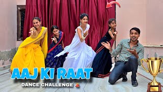 Aaj Ki Raat Mja Husn Ka Dance Challenge 💃  1st Round  Dance Competition [upl. by Lombardo]