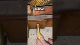 Fix piano pedal piano pianotuning music woodworking satisfying [upl. by Huston901]