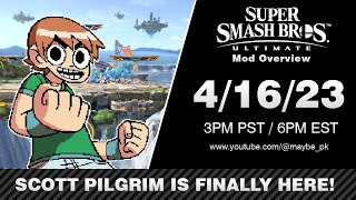 Scott Pilgrim Mod Overview  SSBU [upl. by Uwton]