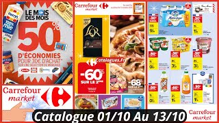 Nouveau Catalogue Carrefour Market De La Semaine Prochaine Du 0110 Au 131024 Les Bon Plans France [upl. by Najed85]