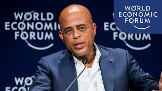 Michel Martelly Building a Better Haiti  DAVOS 2012 [upl. by Gaskill922]