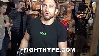 LOMACHENKO REVEALS HIS TOP 5 POUNDFORPOUND LIST WHO DOES HE RANK AS 1 [upl. by Latreese65]