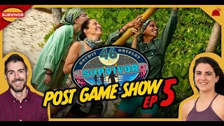 Kellie Nalbandian Ep 5 Post Game Show  Survivor 46 [upl. by Shorter]